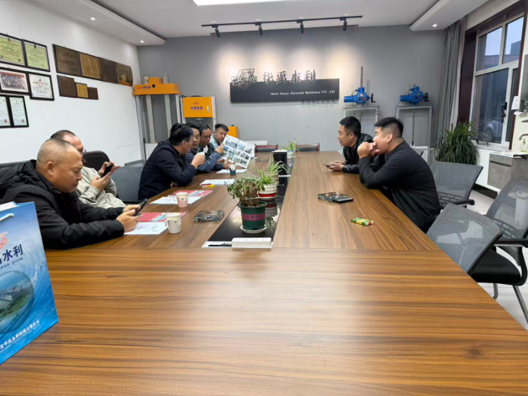 河北客戶來廠參觀考察